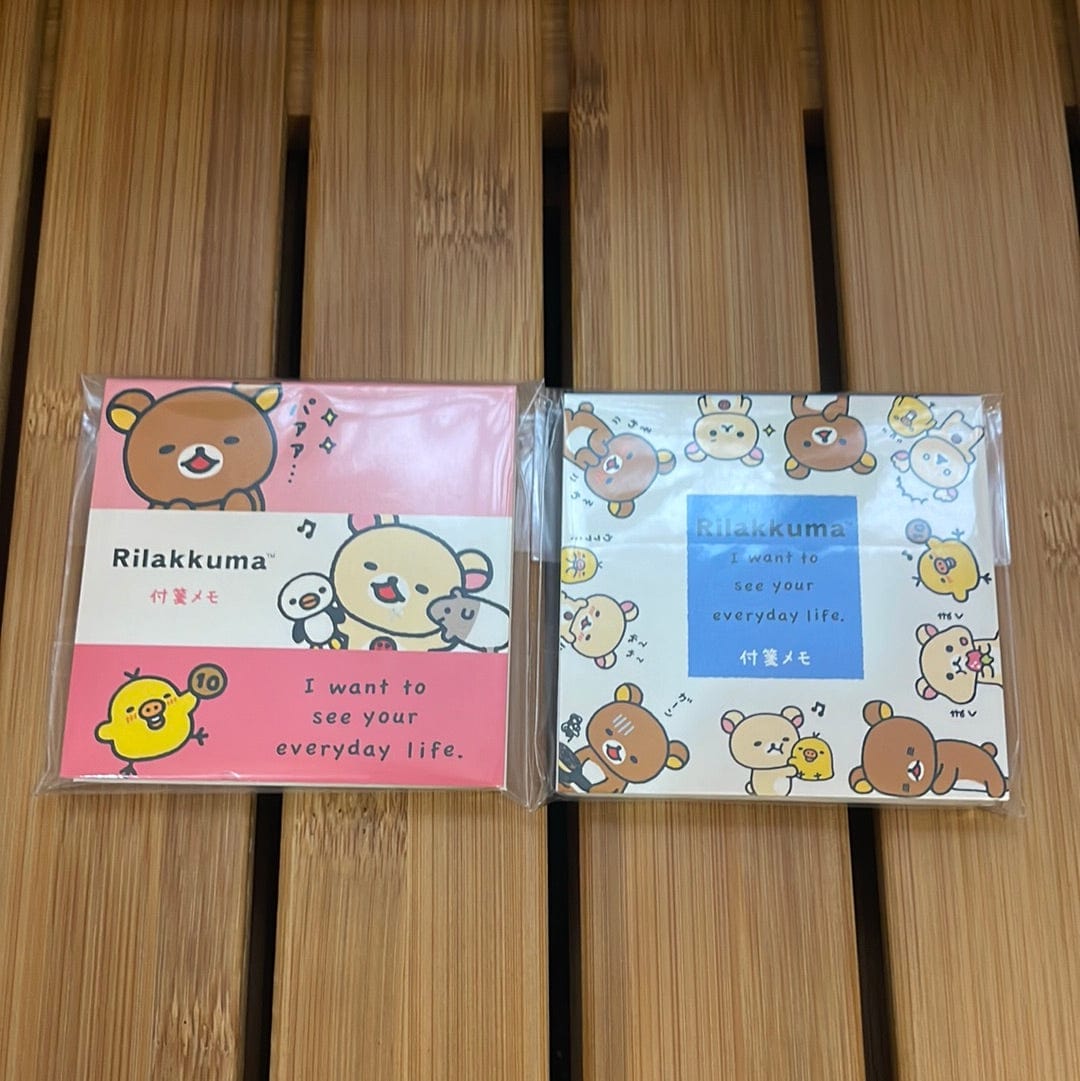 Kawaii Import Rilakkuma Sticky Notes Kawaii Gifts