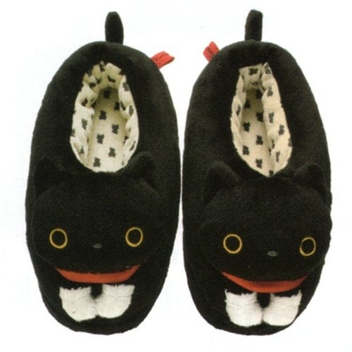 San-X Kutusita Nyanko Adult M Plushy Indoor Slippers
