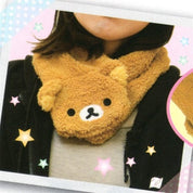 San-X Rilakkuma Relax Bear Scarf with Neck Warmer
