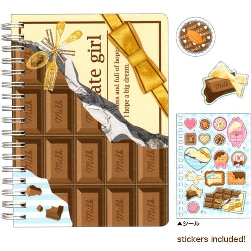Crux Chocolate Girl Sticker Book with Sticker