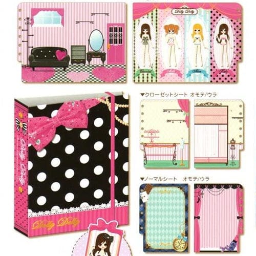 Q-Lia Dolly Dolly Sticker Collection Binder: Kate