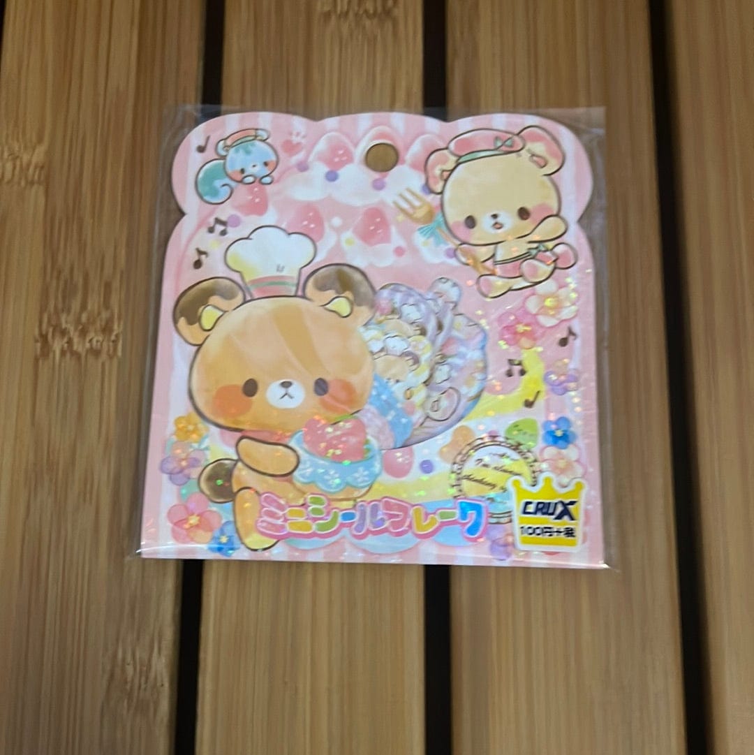 Kawaii Import Crux 42-Piece Sticker Sack: Magic Cooking Animals Kawaii Gifts 4935124053563