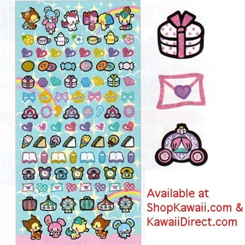 Crux Funny Punch Sparkly Stickers: 2