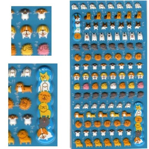 Crux Puppy Spongy Marshmallow Stickers
