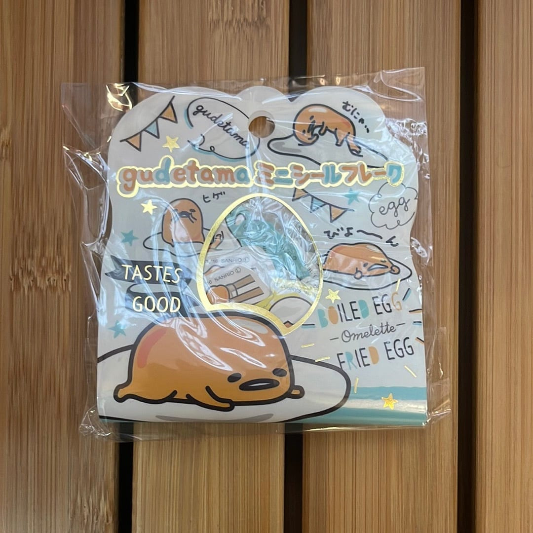 Kawaii Import Gudetama Lazy Egg 101 Piece Stickers Kawaii Gifts 4935124457941