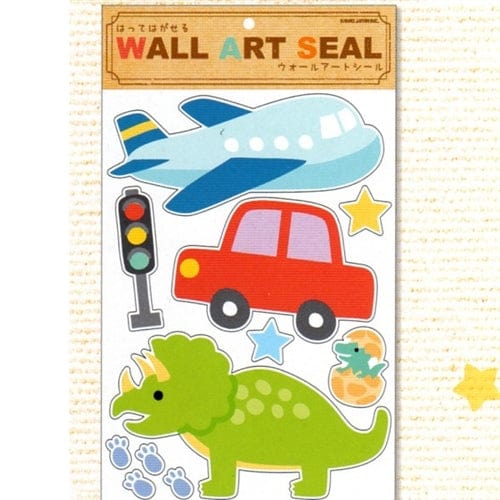 Kamio Airplane & Dinosaur Wall Art Large Stickers