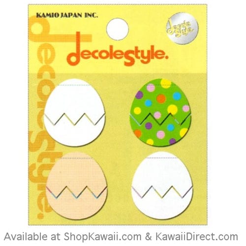 Kamio Decole Style Scrapbooking Stickers: Eggs