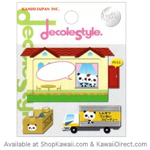 Kamio Decole Style Scrapbooking Stickers: Moving