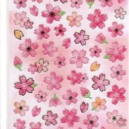 Kamio Sakura Cherry Blossoms Stickers: B