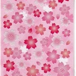 Kamio Sakura Cherry Blossoms Stickers: C