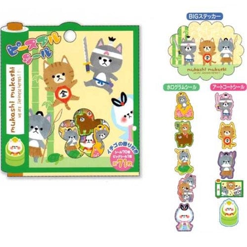 Mind Wave Mukashi Mukashi Folklores 61-Piece Sticker Sack