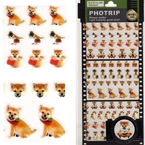 Q-Lia Photrip Shiba Inu Stickers
