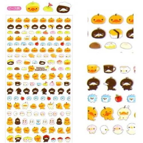 San-X Kamo Platypus Stickers: Melon Bread