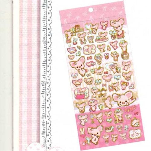 San-X Piggy Girl Stickers: 1