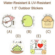 San-X Sumikko Gurashi "Things in the Corner" 1.5" Large Outdoor Sticker: (A) Polar Bear