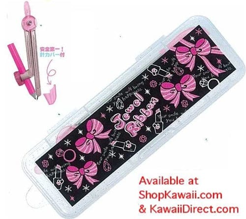 Kamio Compass with Case: Jewel Ribbon