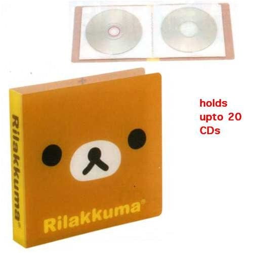 San-X Rilakkuma CD Storage Binder: Relax Bear