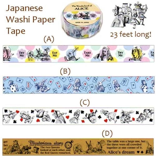 Mind Wave The Wonderland of Alice Washi Tape: (A)Dots