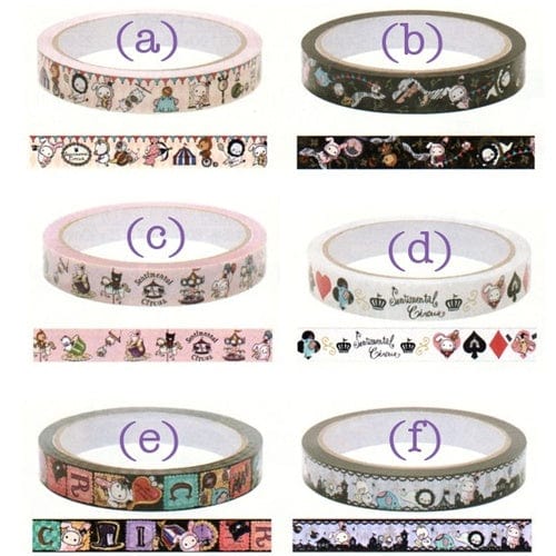 San-X Sentimental Circus Decorated Tape: Classic