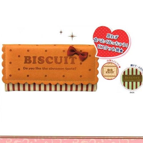 Q-Lia Biscuit 7.6" Long Wallet