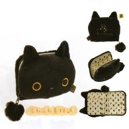 San-X Kutusita Nyanko Boots Plushy Wallet
