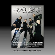 Korea Pop Store aespa - SAVAGE (1st Mini Album) Hallucination Quest Ver. Kawaii Gifts 8809755509392