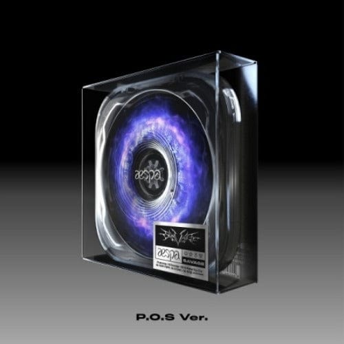Korea Pop Store aespa - SAVAGE (1st Mini Album) P.O.S. Ver. Kawaii Gifts 8809755509408