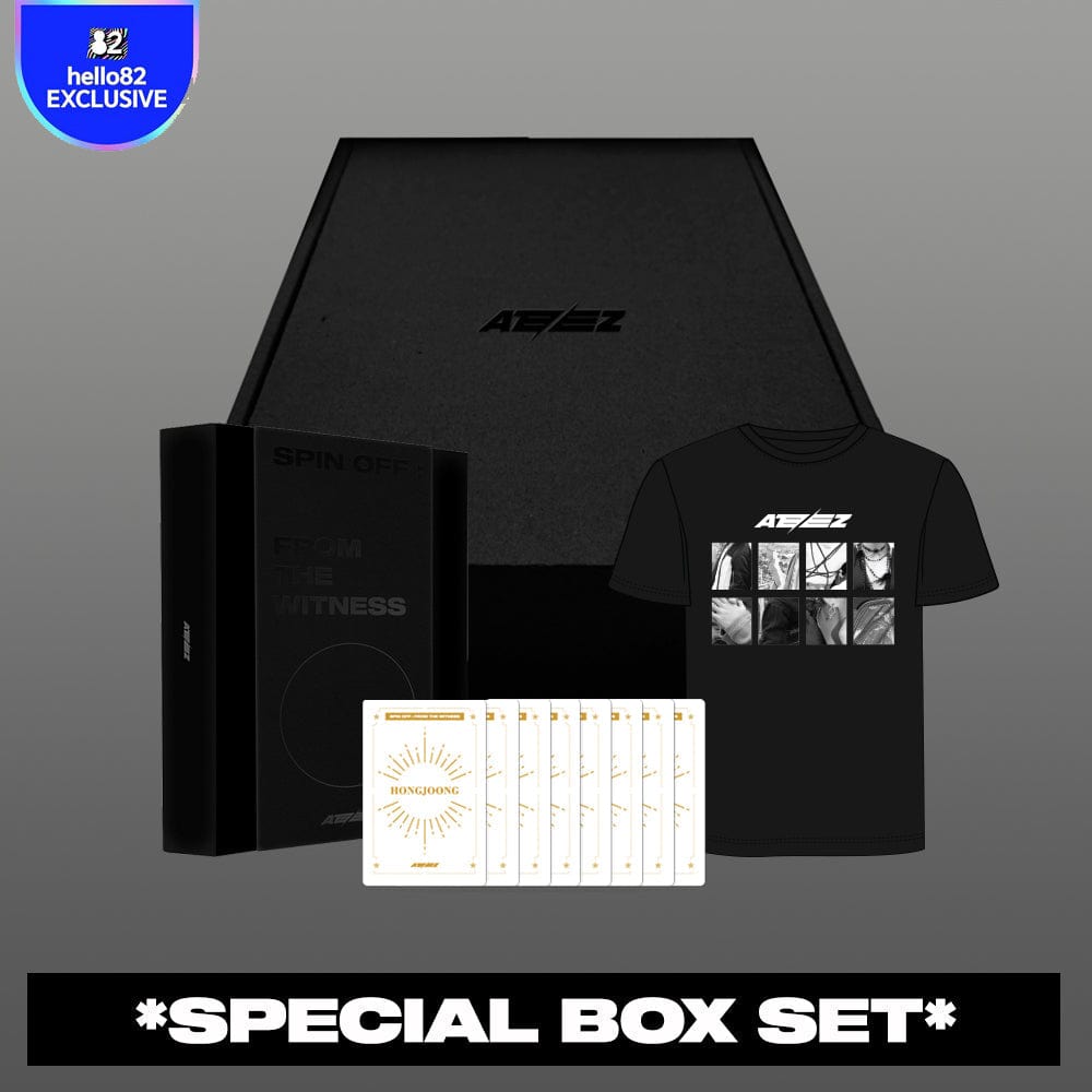 Korea Pop Store ATEEZ - Spin Off : FROM THE WITNESS (Special Box Set) (hello82 Exclusive) Kawaii Gifts