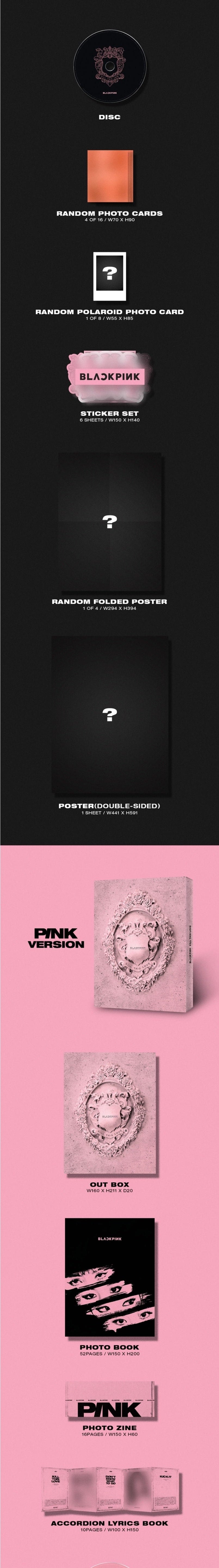 Korea Pop Store BLACKPINK - Kill This Love (2ND MINI ALBUM) Kawaii Gifts 8809634380036
