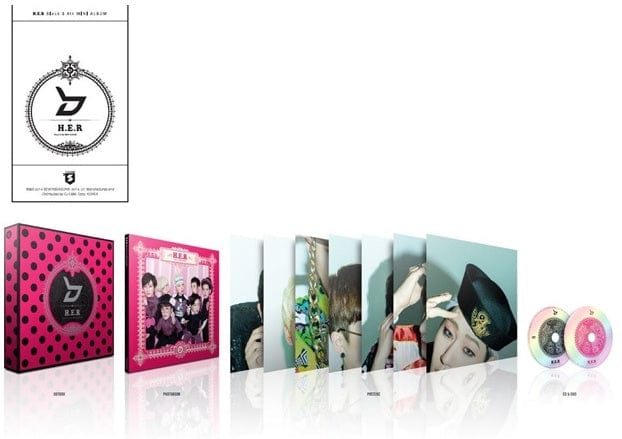 Korea Pop Store BLOCK B - HER (SPECIAL EDITION) Kawaii Gifts 8809388749073