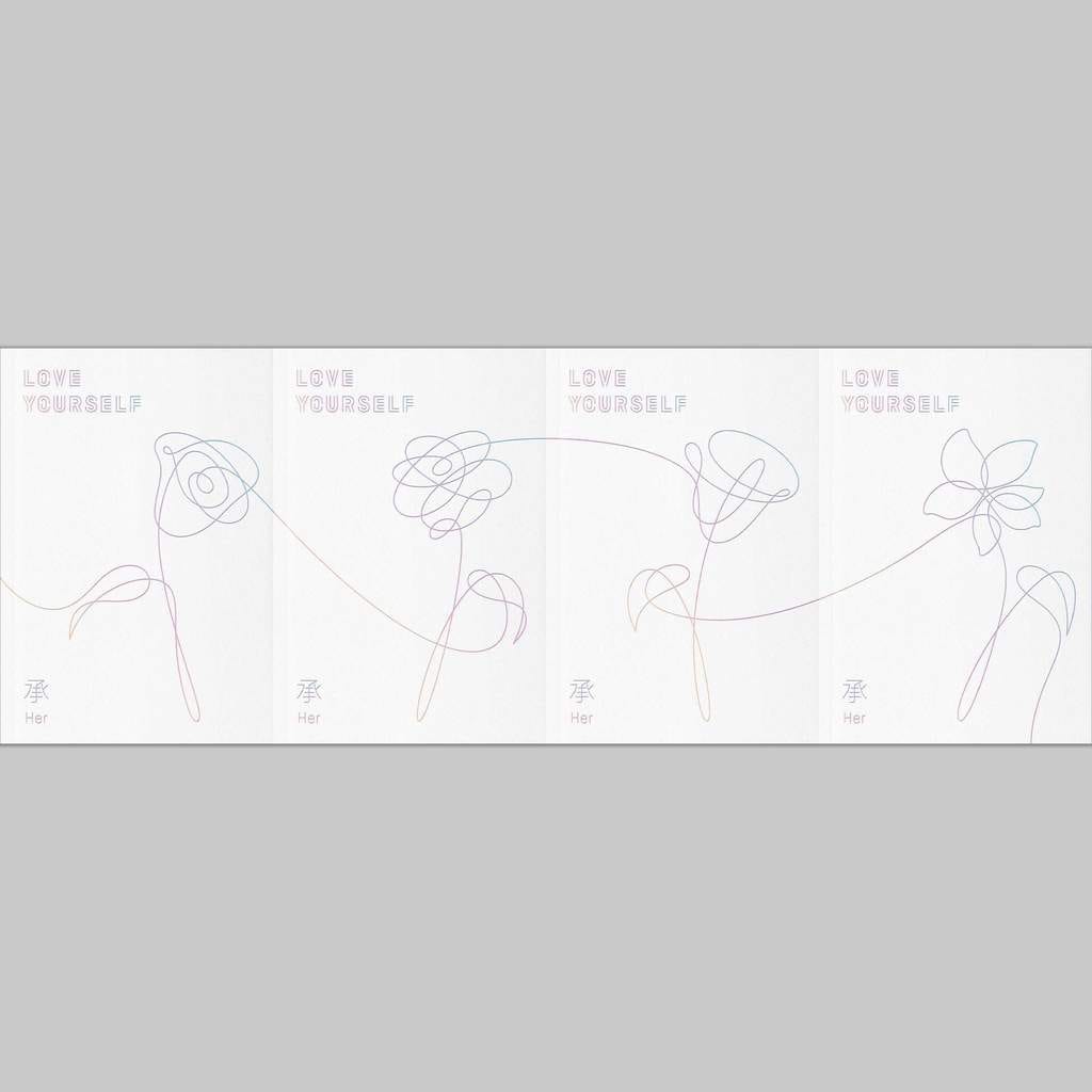 Korea Pop Store BTS - LOVE YOURSELF 'HER' (5TH MINI ALBUM) Kawaii Gifts 8804775083280