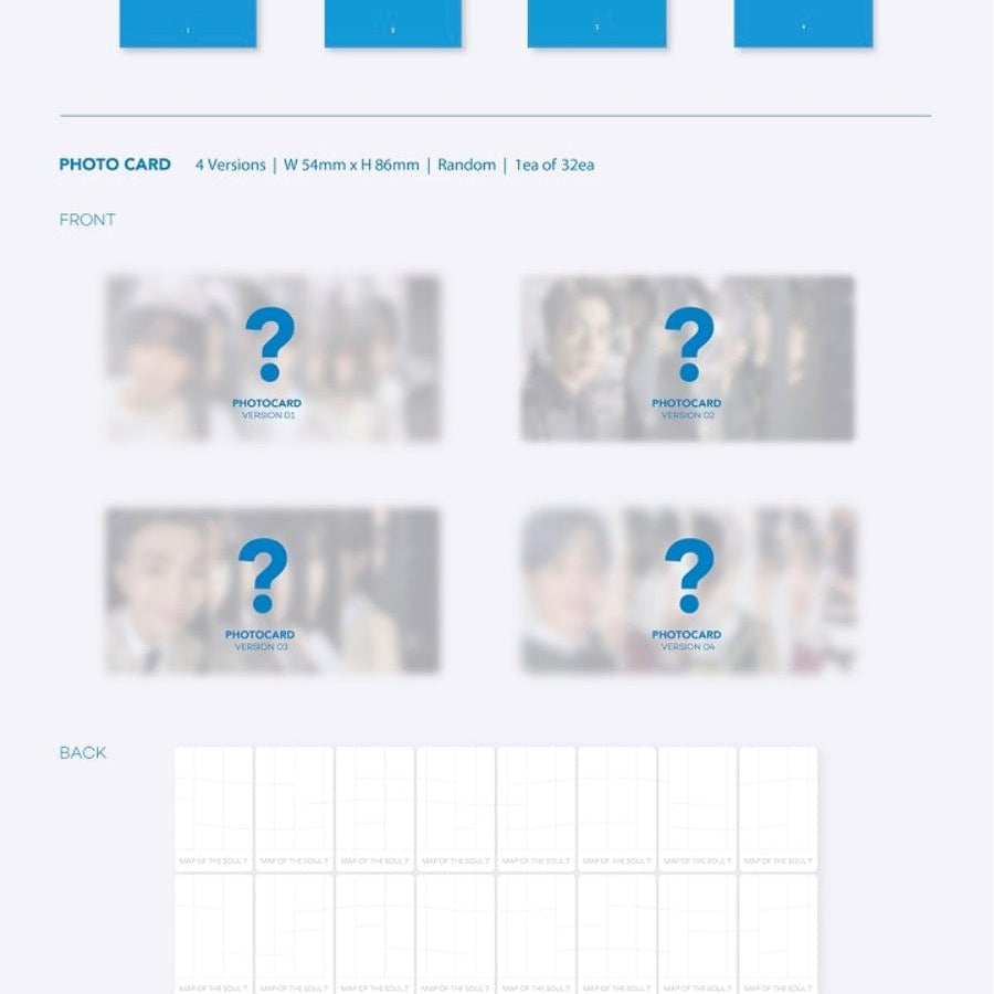 Korea Pop Store BTS - MAP OF THE SOUL : 7 Kawaii Gifts 8809440339532