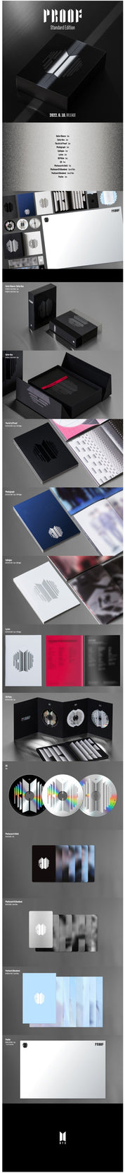 Korea Pop Store BTS - PROOF (STANDARD EDITION) Kawaii Gifts 8809848751103