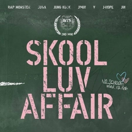 Korea Pop Store BTS - SKOOL LUV AFFAIR (2ND MINI ALBUM) Kawaii Gifts 8804775053795