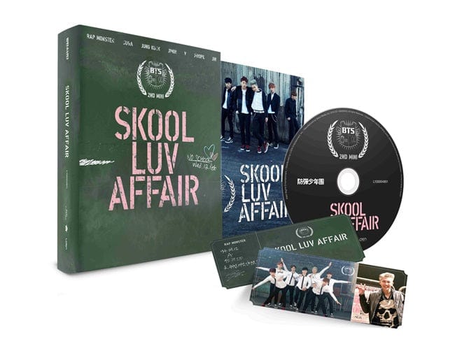 Korea Pop Store BTS - SKOOL LUV AFFAIR (2ND MINI ALBUM) Kawaii Gifts 8804775053795