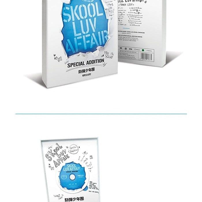 Korea Pop Store BTS - SKOOL LUV AFFAIR (2ND MINI ALBUM : SPECIAL ADDITION)  (Re-pressed) Kawaii Gifts 8804775137761