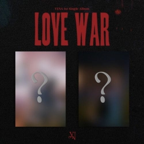 Korea Pop Store CHOI YENA - LOVE WAR (1ST SINGLE ALBUM) Kawaii Gifts