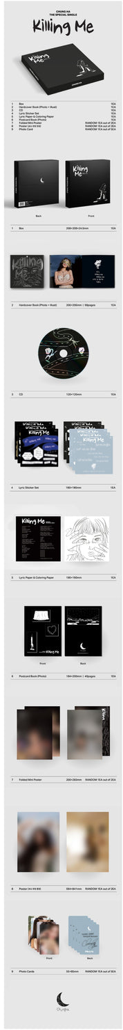Korea Pop Store CHUNG HA - KILLING ME (SPECIAL SINGLE) Kawaii Gifts 8809704423694