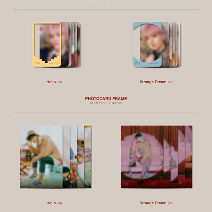 Korea Pop Store CIX - HELLO CHAPTER 0. [HELLO, STRANGE DREAM] (4TH EP) Kawaii Gifts 8809696003492