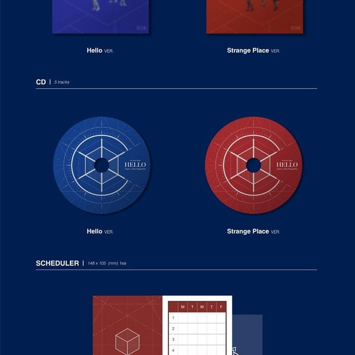 Korea Pop Store CIX - HELLO CHAPTER 2. [HELLO, STRANGE PLACE] (2ND EP) Kawaii Gifts 8809355976303