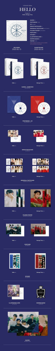 Korea Pop Store CIX - HELLO CHAPTER 3. [HELLO, STRANGE TIME] (3RD EP) Kawaii Gifts 8809355976501
