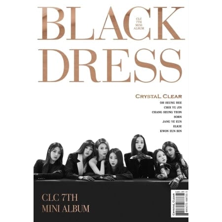 Korea Pop Store CLC - BLACK DRESS (7TH MINI ALBUM) Kawaii Gifts 8804775088735