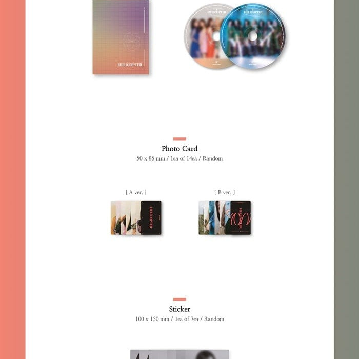 Korea Pop Store CLC - HELICOPTER (SINGLE ALBUM) Kawaii Gifts 8804775147975