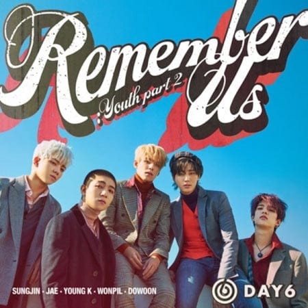 Korea Pop Store DAY6 - Remember Us: Youth Part 2 (4th Mini Album) Kawaii Gifts 8809440338566