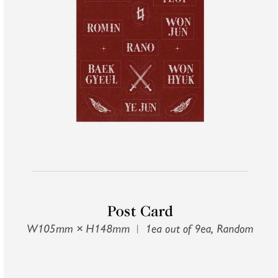 Korea Pop Store E'LAST - DARK DREAM (1ST Single Album) Kawaii Gifts