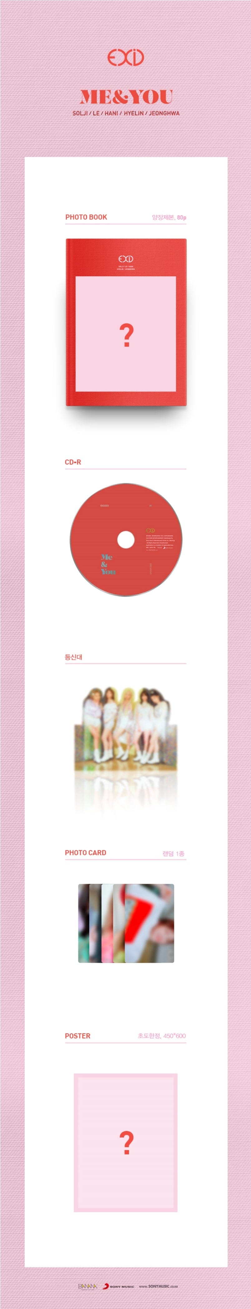 Korea Pop Store EXID - WE (MINI ALBUM) Kawaii Gifts 8803581201062