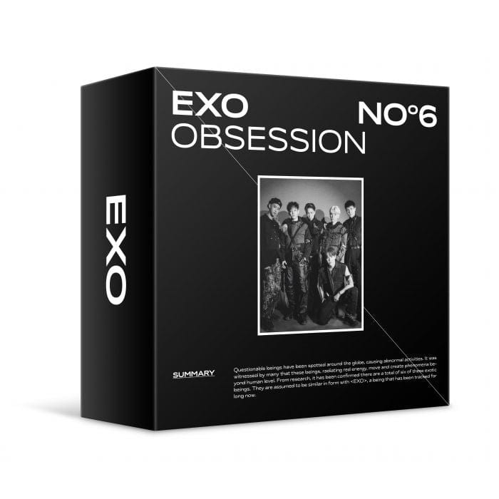 Korea Pop Store EXO - VOL.6 [OBSESSION] (OBSESSION VER.) Kawaii Gifts 8809440339501