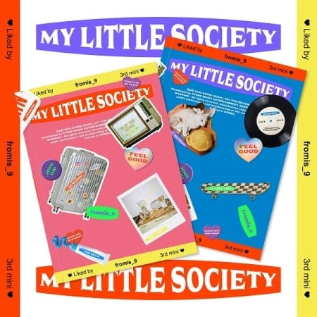 Korea Pop Store FROMIS_9 - MY LITTLE SOCIETY (3RD MINI ALBUM) Kawaii Gifts 8809704419536