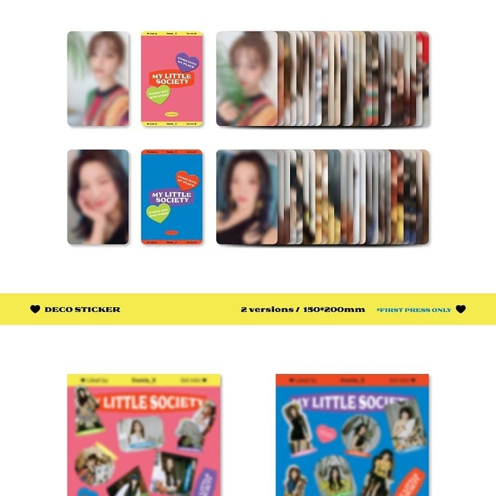 Korea Pop Store FROMIS_9 - MY LITTLE SOCIETY (3RD MINI ALBUM) Kawaii Gifts 8809704419536