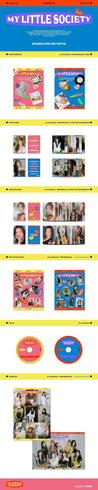 Korea Pop Store FROMIS_9 - MY LITTLE SOCIETY (3RD MINI ALBUM) Kawaii Gifts 8809704419536